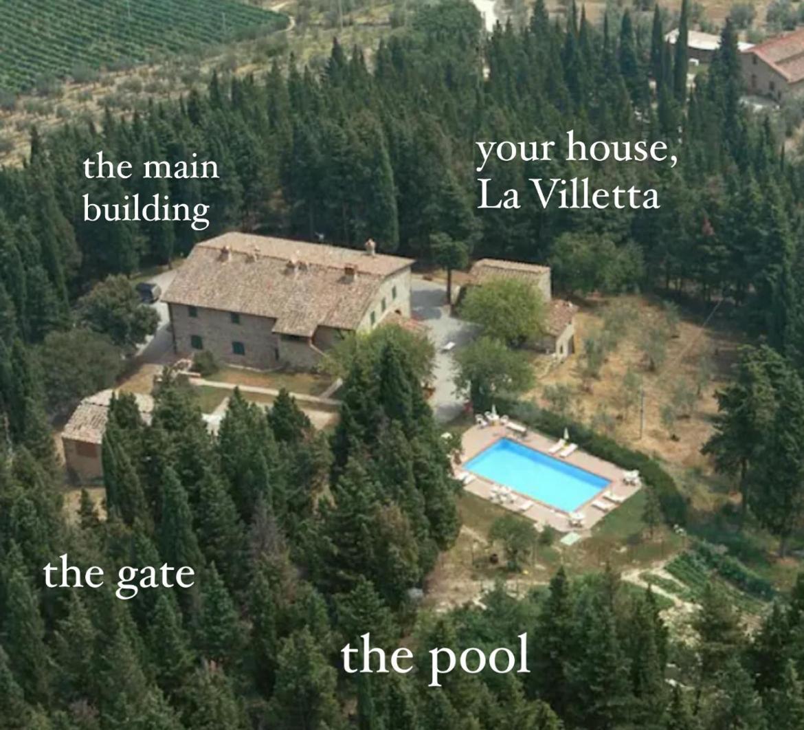 Il Cascino Greve in Chianti Exterior foto